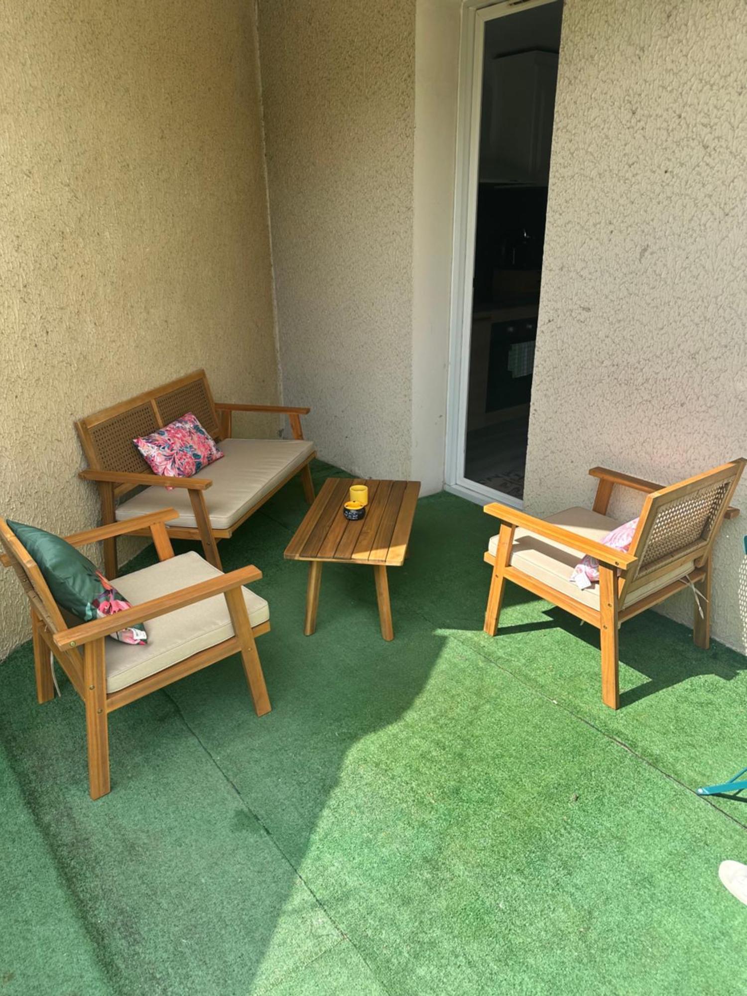 Appartement en rez de jardin tout équipé Fleurance Extérieur photo